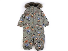 Name It vetiver dinoprint coverall